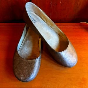Bronze Mossimo Ballet Flats #1